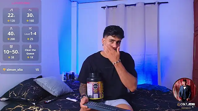 Colt Perci online show from October 21, 4:24 am