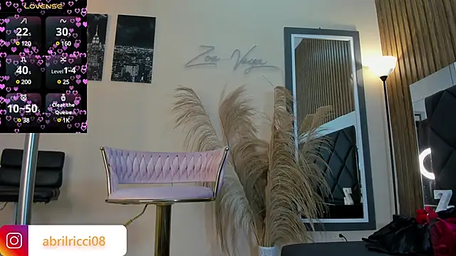 abril ricci online show from February 21, 3:45 am