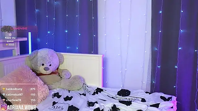 adrianawow1 online show from January 31, 3:30 am