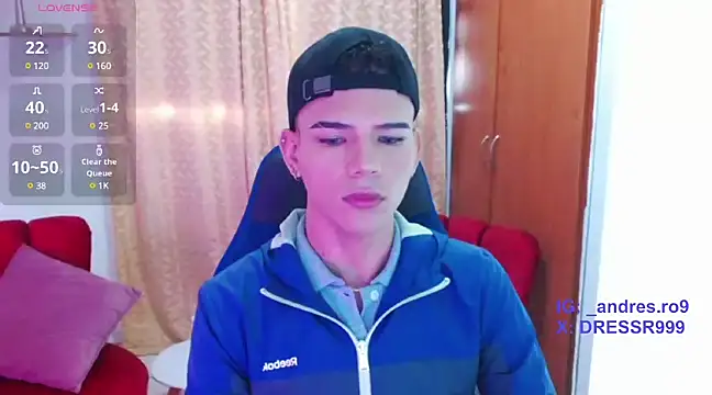 adonis lovely online show from February 19, 12:44 pm
