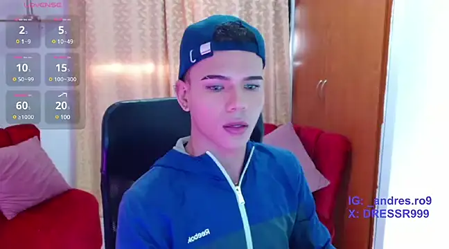 adonis lovely online show from February 24, 12:48 pm