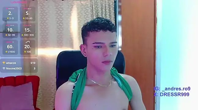 adonis lovely online show from March 1, 3:05 pm
