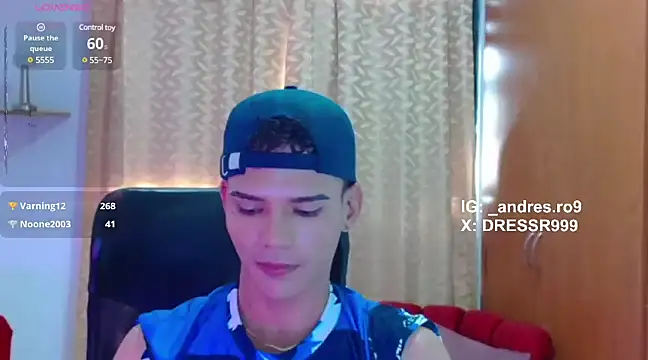adonis lovely online show from March 6, 6:05 pm