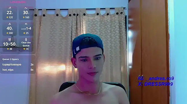 adonis lovely online show from March 9, 6:00 pm