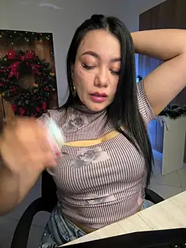 Snapshot of Abril10_ chatting on January 5, 12:21 pm Abril10 online show from January 5, 12:21 pm