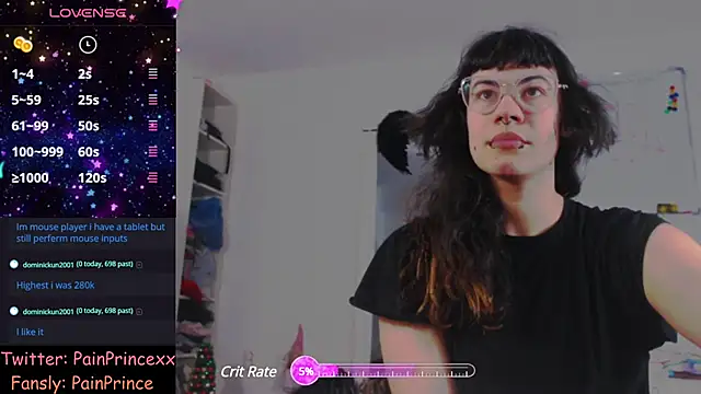 pain princee online show from January 20, 2:57 pm