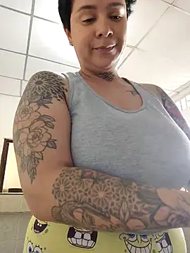 Snapshot of KatInk chatting on October 4, 1:09 pm KatInk online show from October 4, 1:09 pm