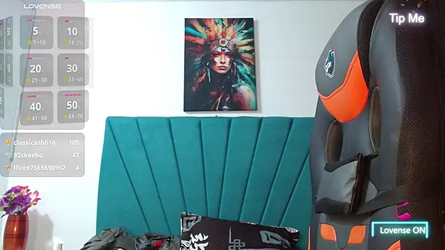 Snapshot of Dubraska1 chatting on February 13, 1:19 am Dubraska1 online show from February 13, 1:19 am