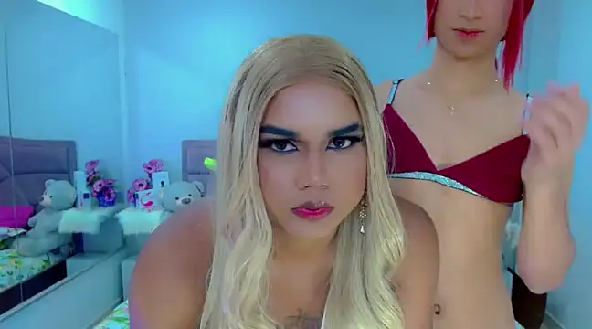 party duo trans online show from March 22, 7:04 am