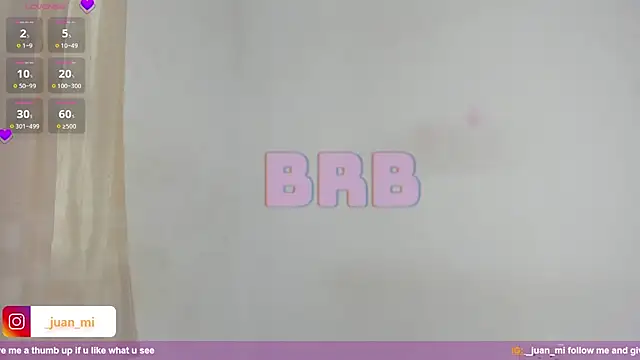 juanmiss online show from September 29, 11:15 am