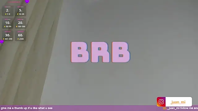 juanmiss online show from October 3, 11:07 am