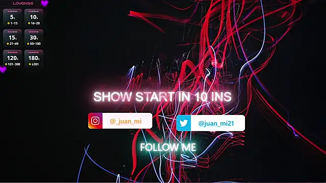 juanmiss online show from January 10, 7:04 pm