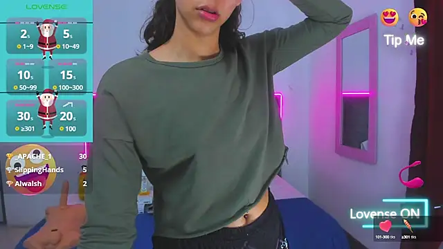 Amber hot22 online show from December 22, 2:17 am