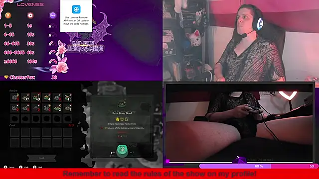 Rae-Suon online show from March 23, 2:15 am