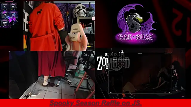 Rae-Suon online show from October 29, 10:11 pm