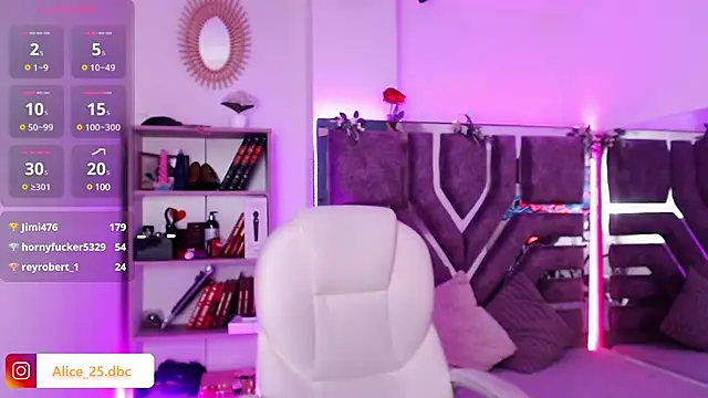 Snapshot of AliceWalker_11 chatting on January 20, 5:15 am AliceWalker 11 online show from January 20, 5:15 am