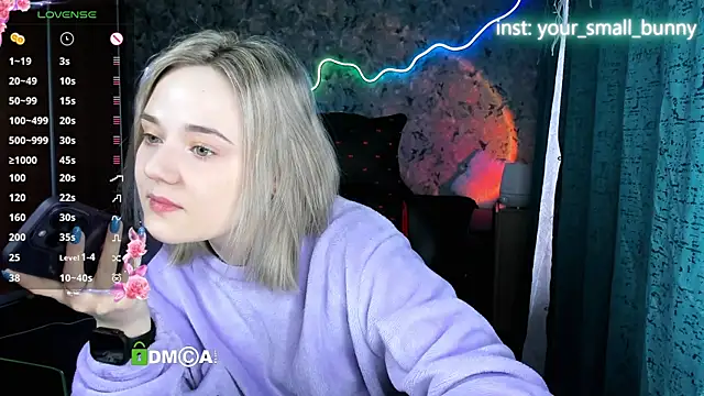 Your small bunny online show from May 17, 2:09 am