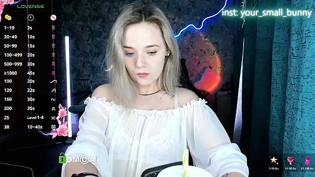 Your small bunny online show from July 18, 2:05 am