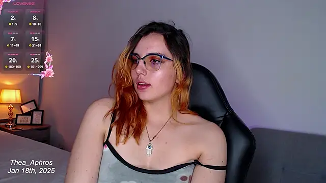 Thea Aphros  online show from January 19, 12:17 am