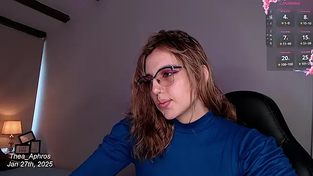 Thea Aphros  online show from January 27, 7:03 pm