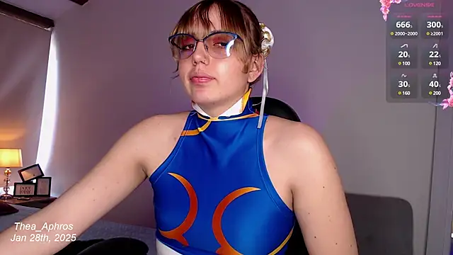 Thea Aphros  online show from January 28, 7:10 pm