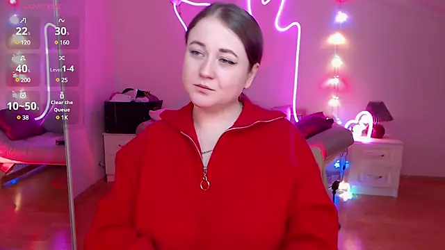 Snapshot of LizzyShine chatting on January 17, 8:00 pm LizzyShine online show from January 17, 8:00 pm