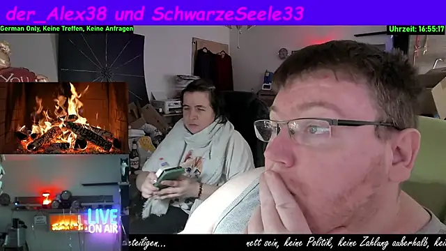 der alex38 online show from April 12, 2:55 pm