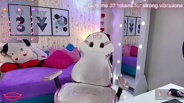 Miia bela online show from December 3, 6:59 am