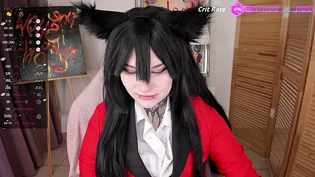 Snapshot of mekurisu chatting on April 27, 1:25 am mekurisu online show from April 27, 1:25 am