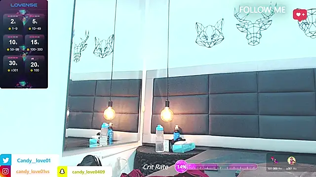 candy lovee69 online show from December 6, 3:44 pm