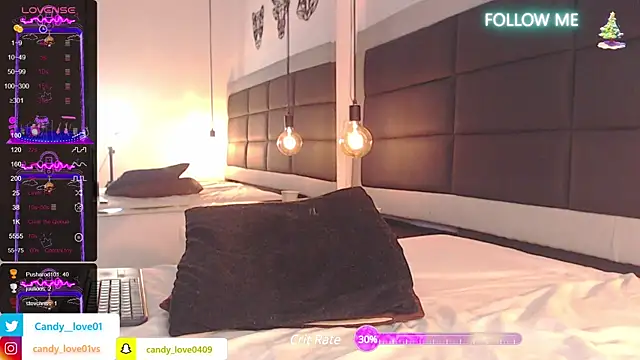 candy lovee69 online show from December 25, 10:37 pm