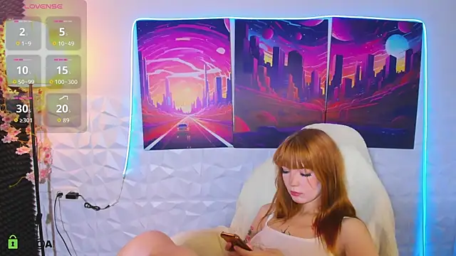 Linablueeyed online show from October 4, 9:07 am