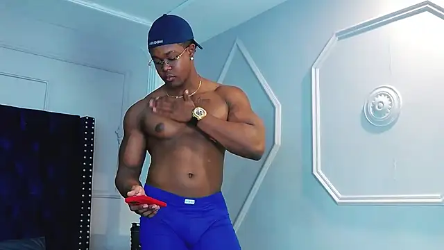 AdonisKnight online show from January 23, 3:43 pm