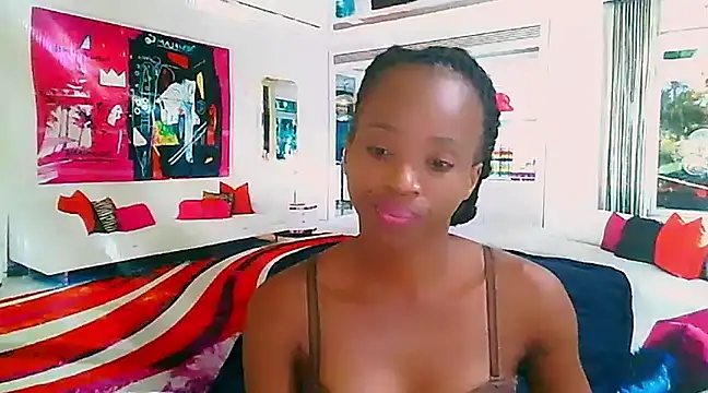 Snapshot of EbonyCreamy69 chatting on December 23, 8:47 pm EbonyCreamy69 online show from December 23, 8:47 pm