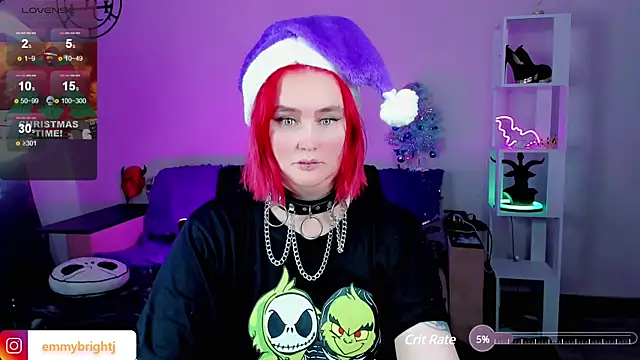Emmybrightj  online show from December 18, 5:37 am