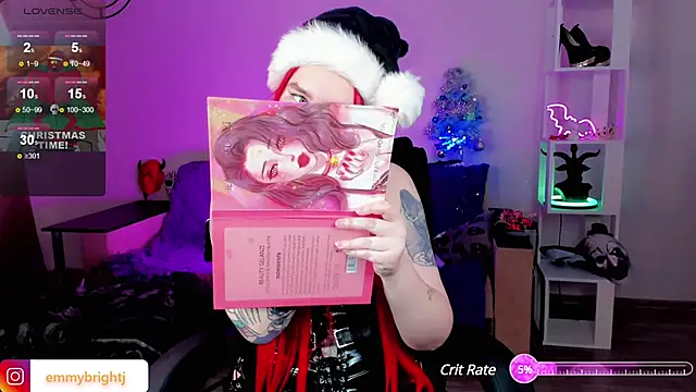 Emmybrightj  online show from December 21, 12:20 am