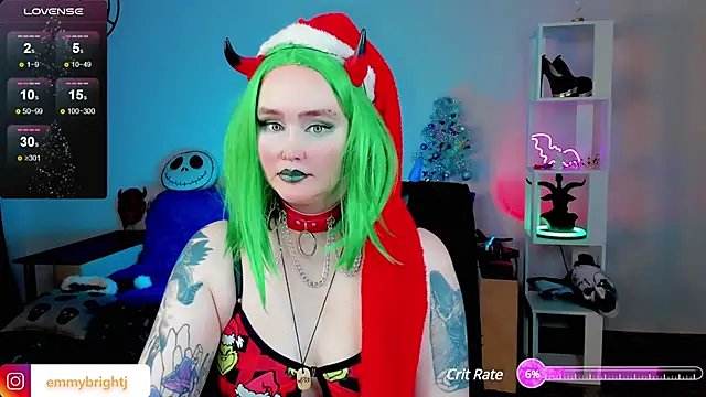 Emmybrightj  online show from December 23, 3:07 am