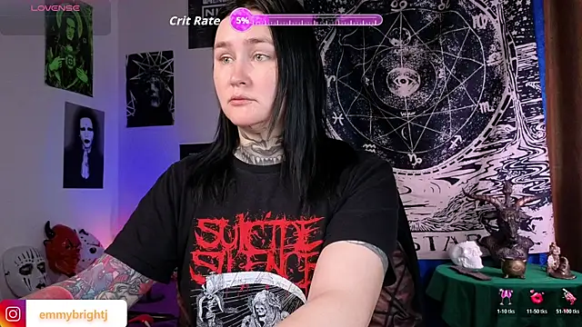 Snapshot of Emmybrightj_ chatting on April 10, 2:50 am Emmybrightj online show from April 10, 2:50 am