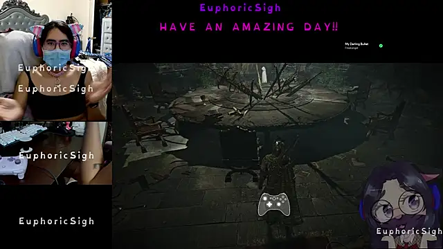 Snapshot of EuphoricSigh chatting on February 14, 4:42 am EuphoricSigh online show from February 14, 4:42 am