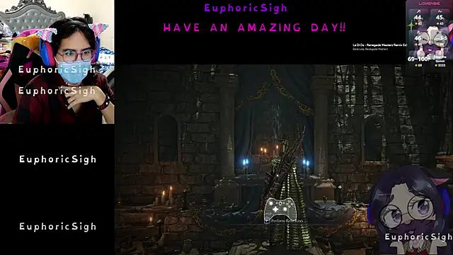 Snapshot of EuphoricSigh chatting on February 18, 6:53 am EuphoricSigh online show from February 18, 6:53 am