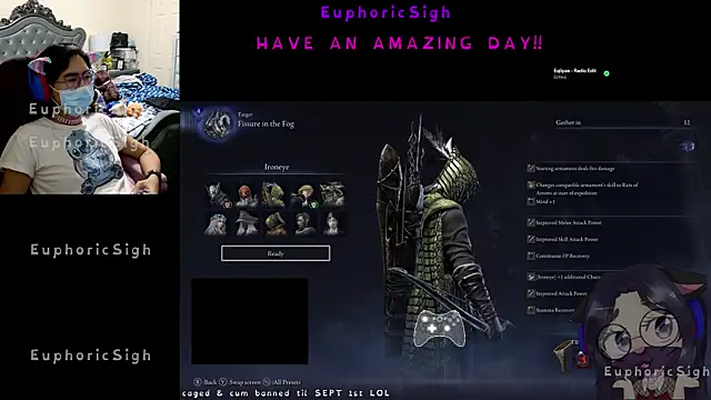 Snapshot of EuphoricSigh chatting on June 4, 10:38 pm EuphoricSigh online show from June 4, 10:38 pm
