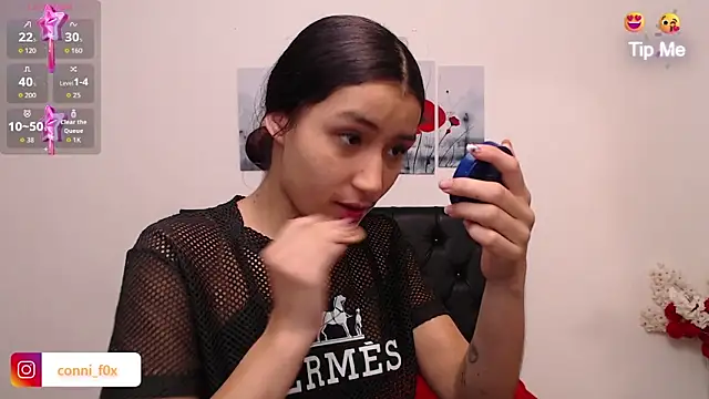 conni f00x online show from September 14, 12:15 pm