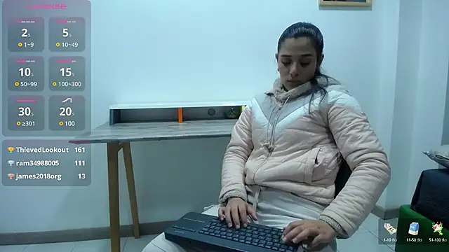 floriamANDjazmin online show from January 18, 11:22 pm