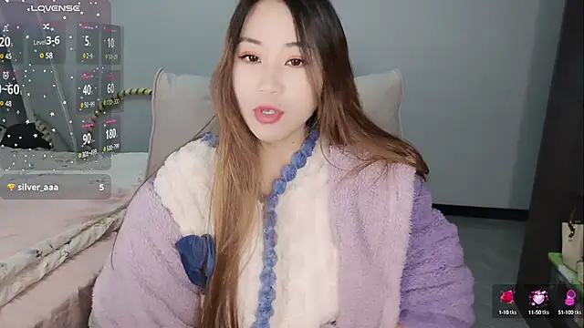 Feifei-cn online show from February 24, 1:46 am