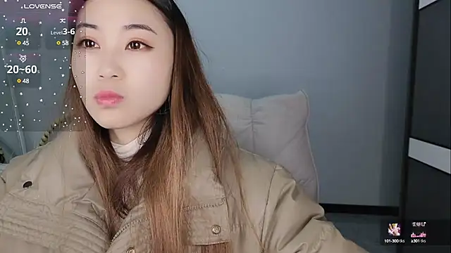 Feifei-cn online show from February 24, 1:10 pm