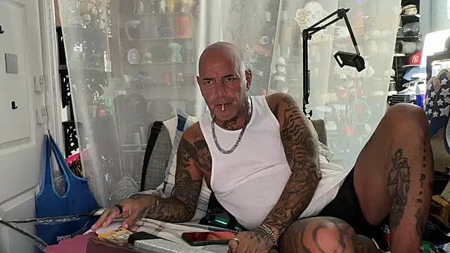 joeytatts66 online show from July 23, 1:41 am