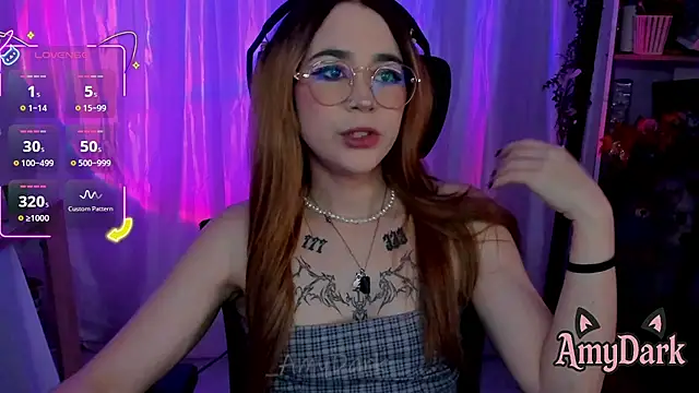 AmyDark online show from October 11, 8:29 pm