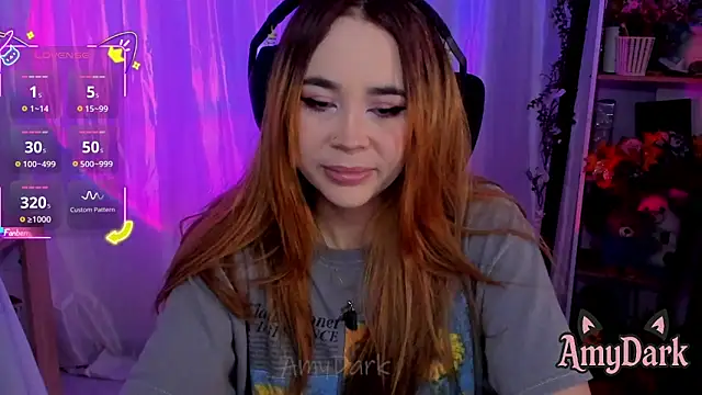  AmyDark online show from October 13, 6:52 pm
