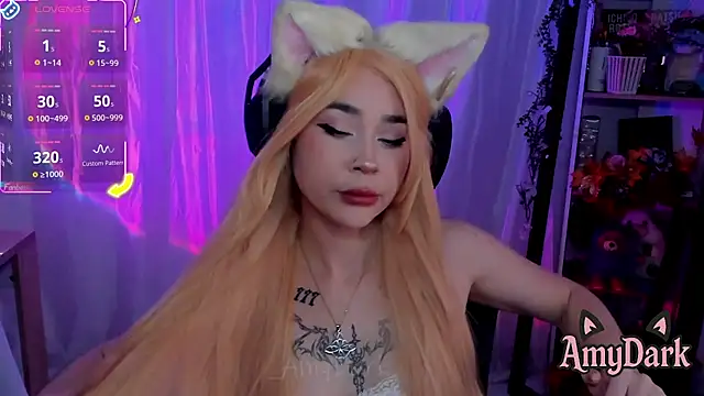  AmyDark online show from October 21, 2:18 pm