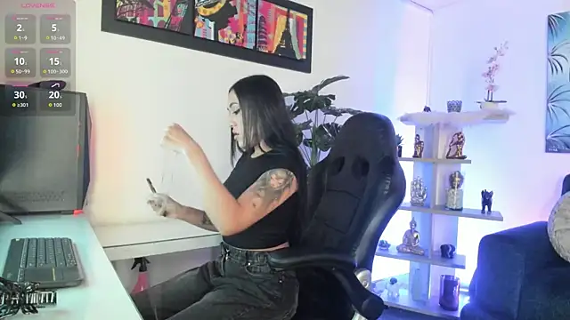 Snapshot of BaphyBaby chatting on October 29, 7:15 pm BaphyBaby online show from October 29, 7:15 pm